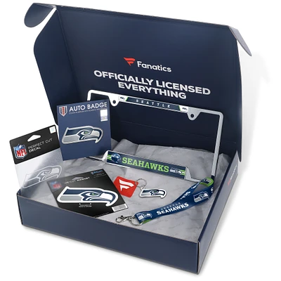 Seattle Seahawks Fanatics Pack Automotive-Themed Gift Box - $55+ Value