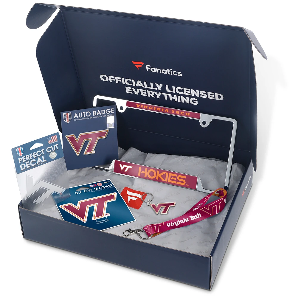Virginia Tech Hokies Fanatics Pack Automotive-Themed Gift Box - $55+ Value
