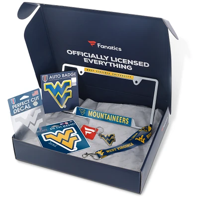 West Virginia Mountaineers Fanatics Pack Automotive-Themed Gift Box - $55+ Value