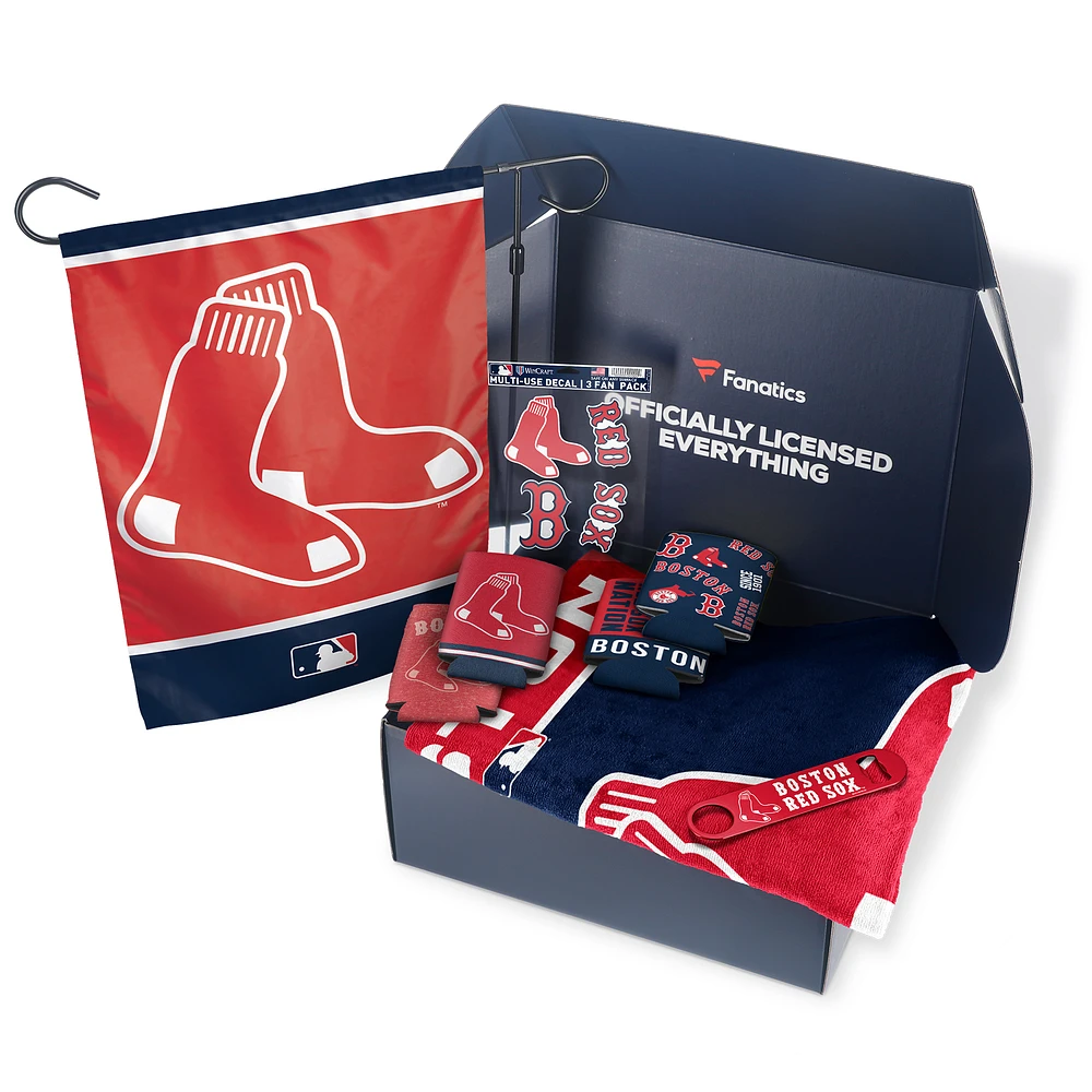 Boston Red Sox Fanatics Pack Tailgate Game Day Essentials Gift Box - $80+ Value