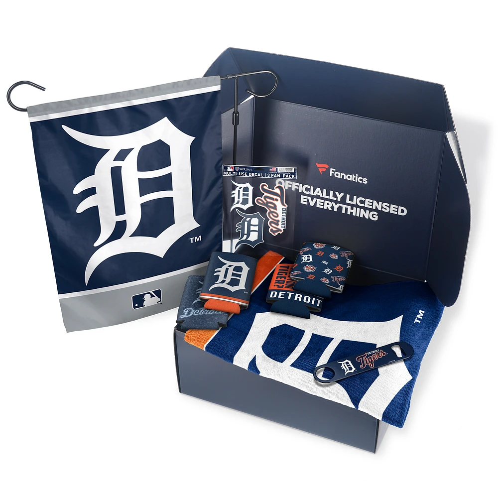 Detroit Tigers Fanatics Pack Tailgate Game Day Essentials Gift Box - $80+ Value