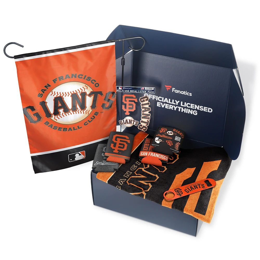 San Francisco Giants Fanatics Pack Tailgate Game Day Essentials Gift Box - $80+ Value