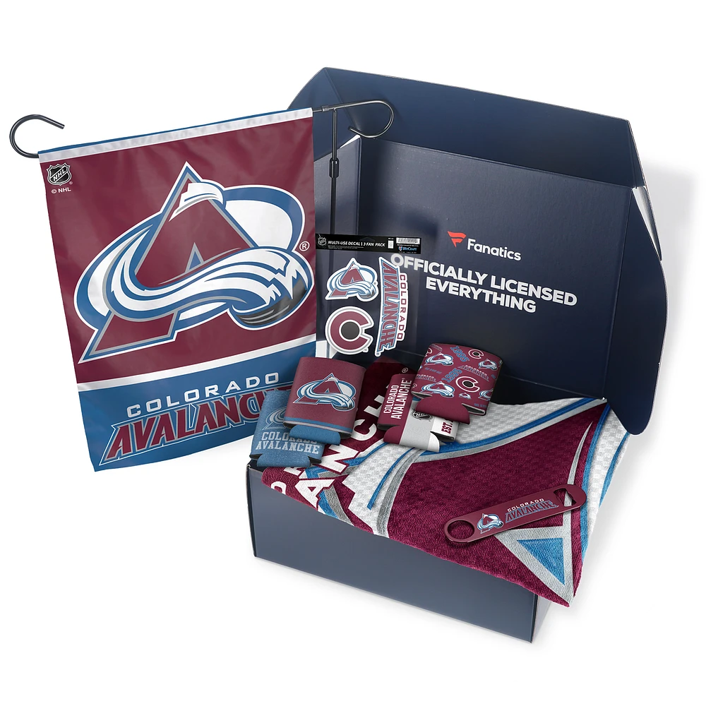 Colorado Avalanche Fanatics Pack Tailgate Game Day Essentials Gift Box - $80+ Value