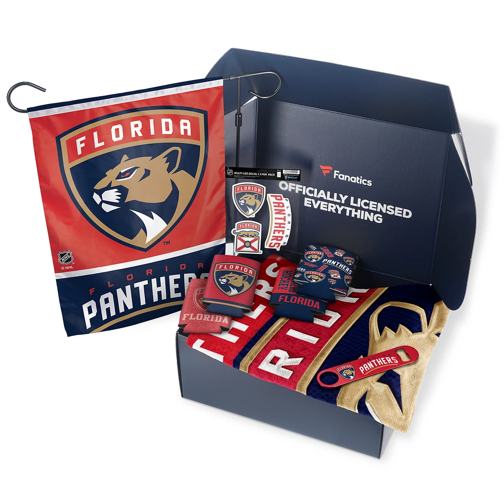 Florida Panthers Fanatics Pack Tailgate Game Day Essentials Gift Box - $80+ Value