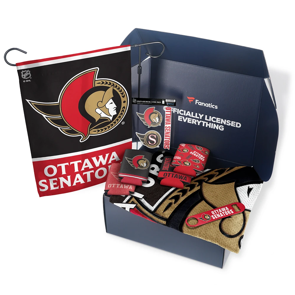 Ottawa Senators Fanatics Pack Tailgate Game Day Essentials Gift Box - $80+ Value