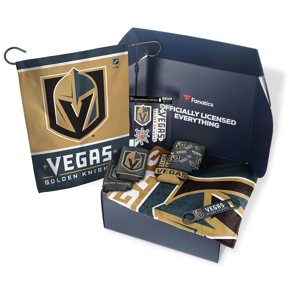 Vegas Golden Knights Fanatics Pack Tailgate Game Day Essentials Gift Box - $80+ Value