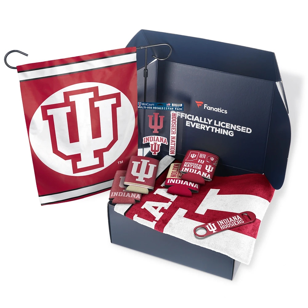Indiana Hoosiers Fanatics Pack Tailgate Game Day Essentials Gift Box - $80+ Value