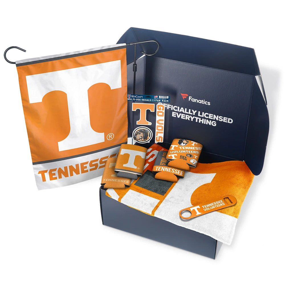 Tennessee Volunteers Fanatics Pack Tailgate Game Day Essentials Gift Box - $80+ Value