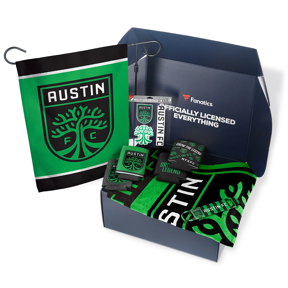 Austin FC Fanatics Pack Tailgate Game Day Essentials Gift Box - $80+ Value