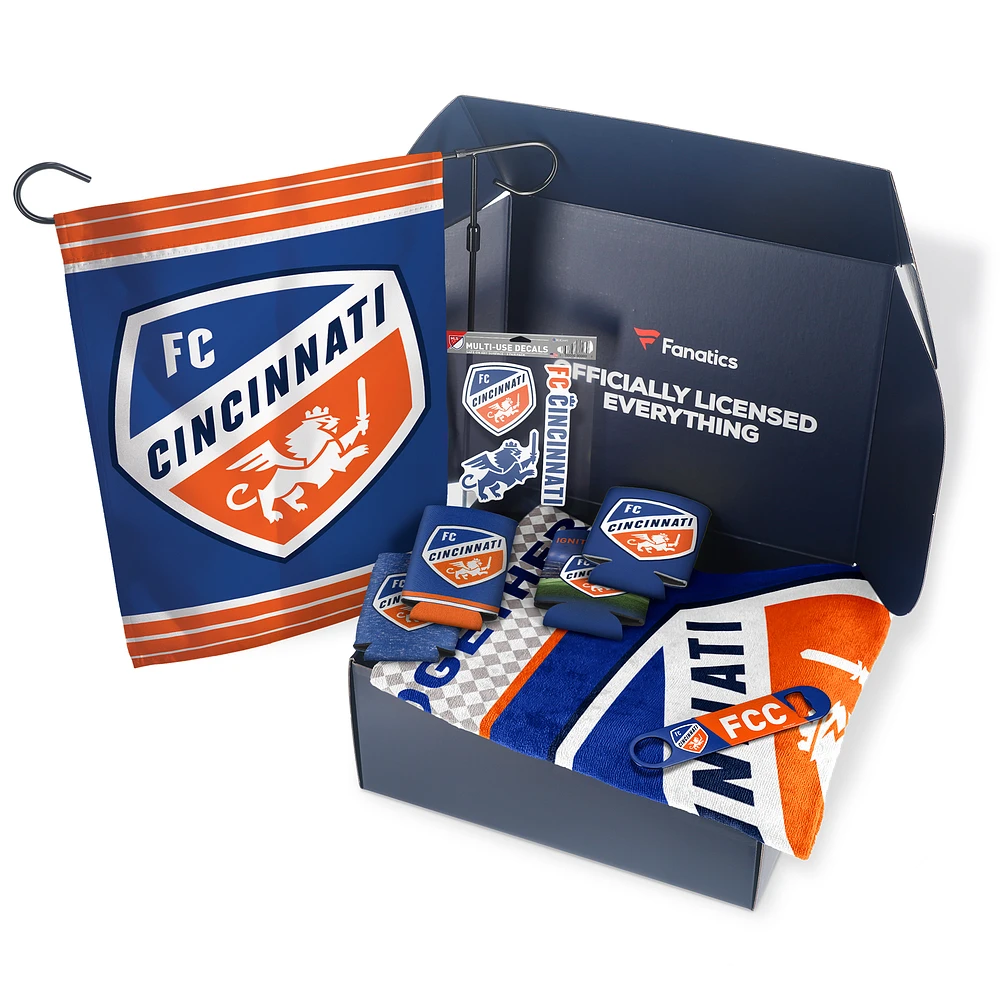 FC Cincinnati Fanatics Pack Tailgate Game Day Essentials Gift Box - $80+ Value