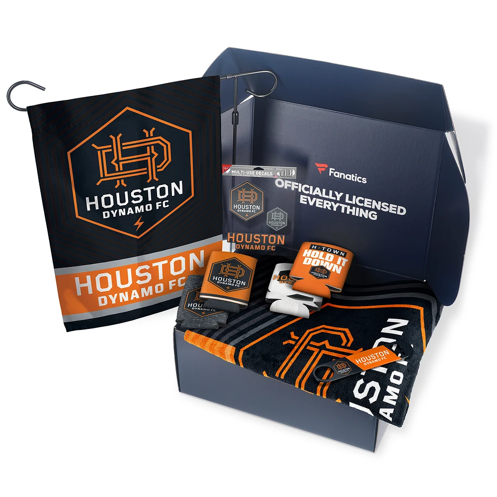 Houston Dynamo FC Fanatics Pack Tailgate Game Day Essentials Gift Box - $80+ Value