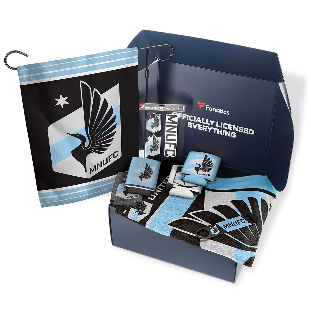 Minnesota United FC Fanatics Pack Tailgate Game Day Essentials Gift Box - $80+ Value