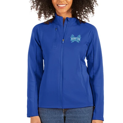 Women's Antigua Royal Hampton Pirates Generation Full-Zip Jacket
