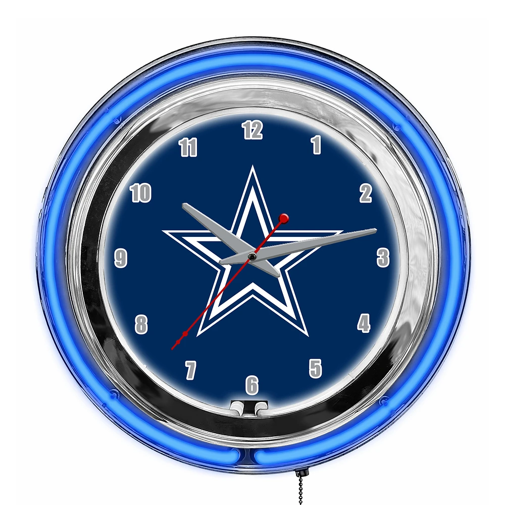 Imperial Dallas Cowboys 14'' Neon Clock