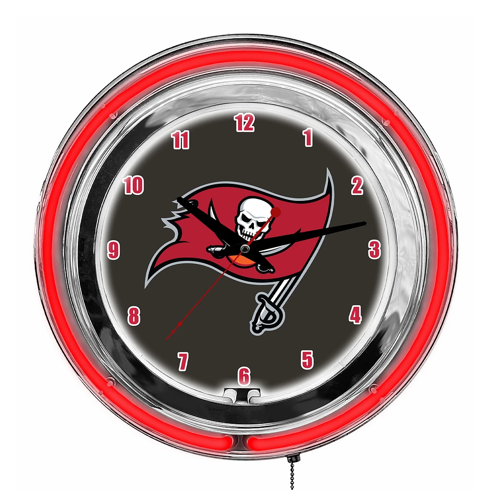 Imperial Tampa Bay Buccaneers 14'' Neon Clock