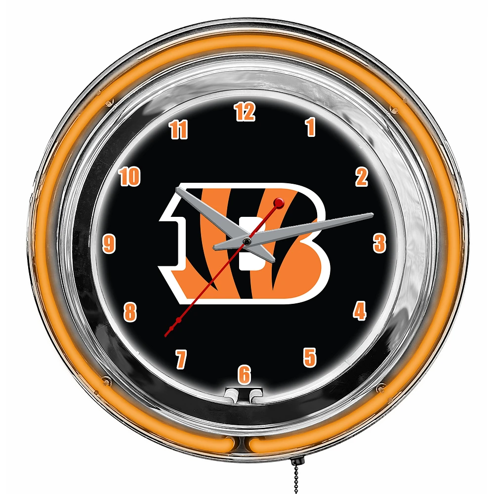 Imperial Cincinnati Bengals 14'' Neon Clock