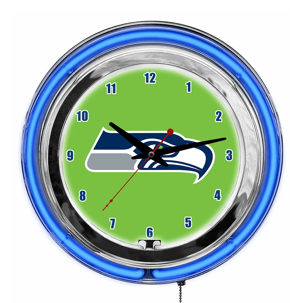 Imperial Seattle Seahawks 14'' Neon Clock