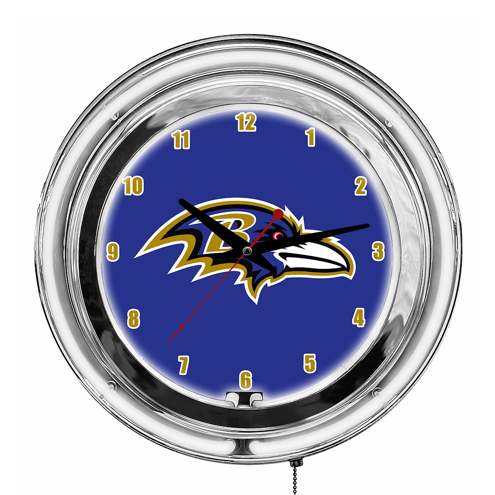 Imperial Baltimore Ravens 14'' Neon Clock