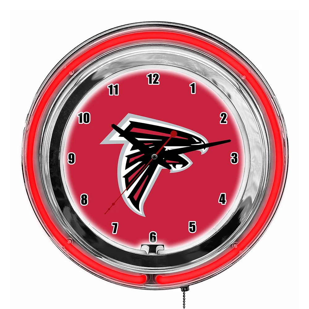 Imperial Atlanta Falcons 14'' Neon Clock