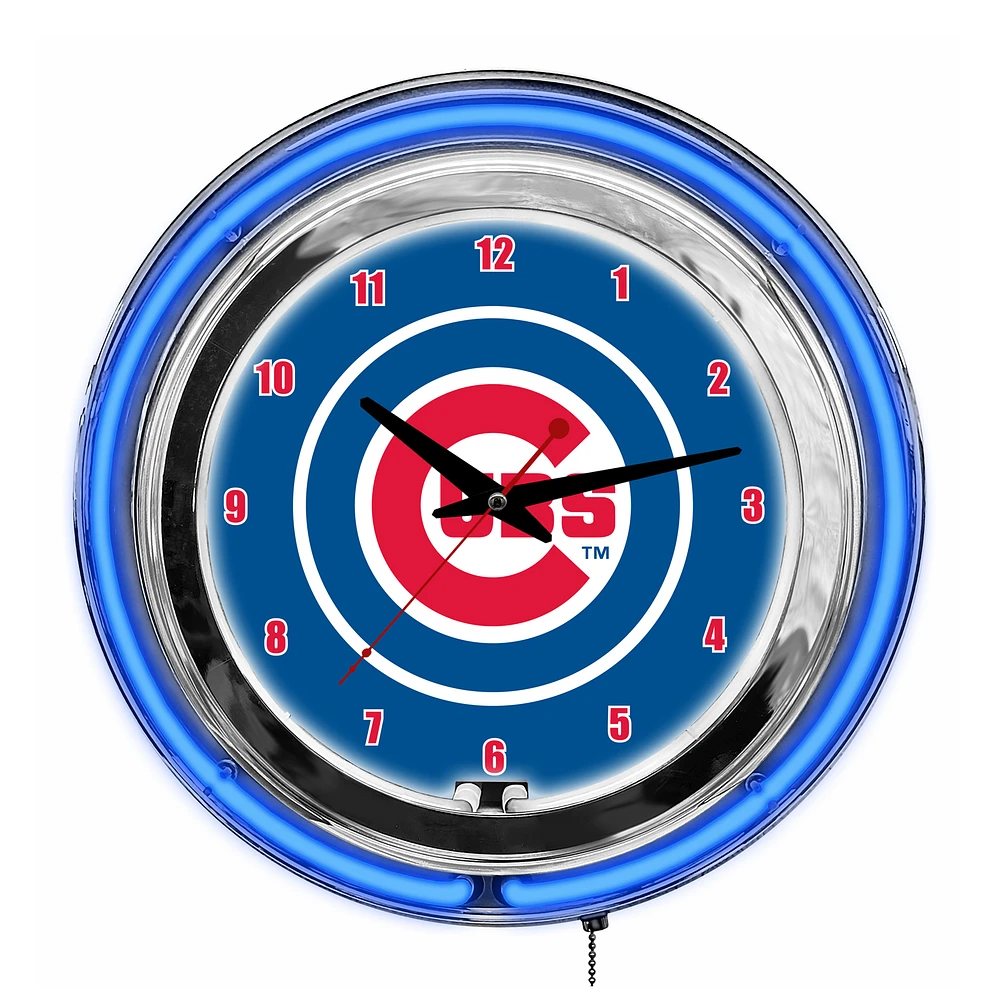Imperial Chicago Cubs 14'' Neon Clock