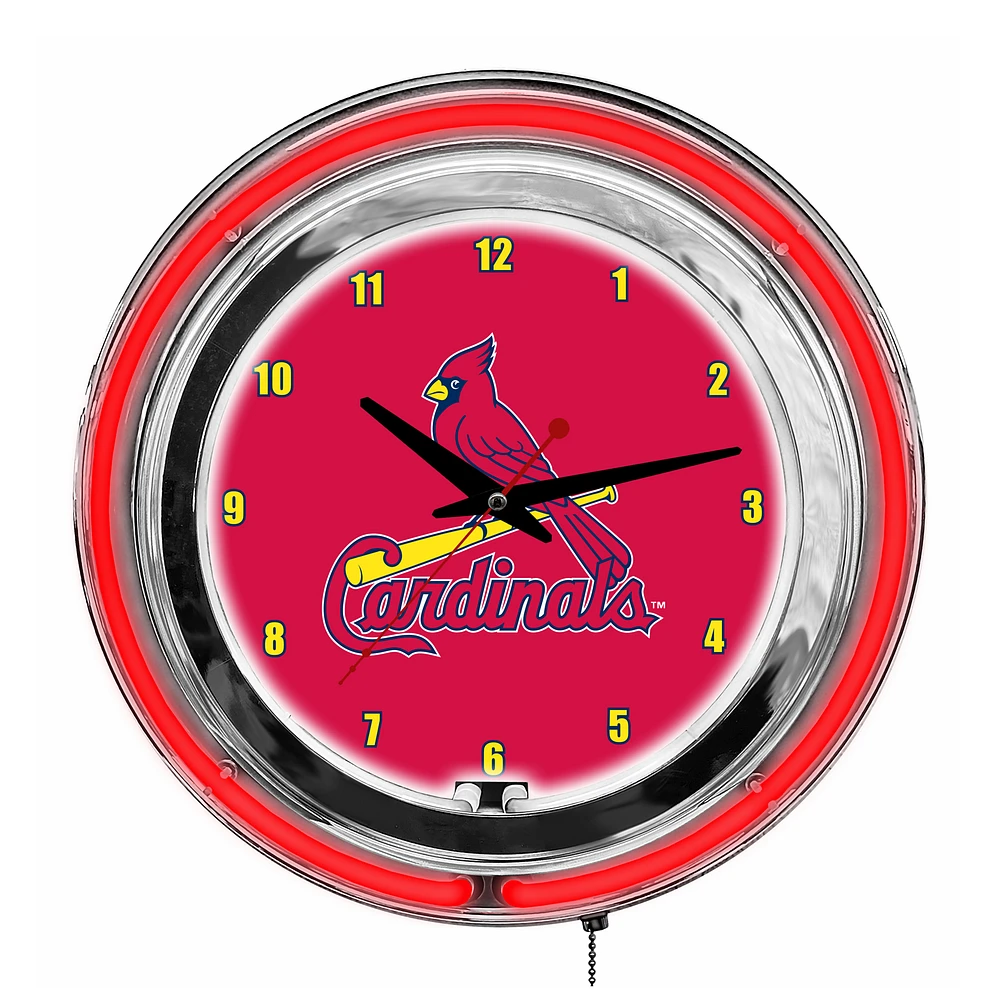 Imperial St. Louis Cardinals 14'' Neon Clock