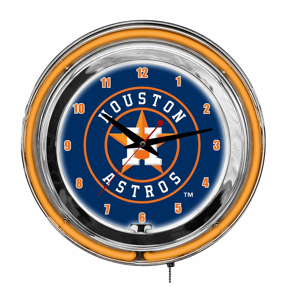Imperial Houston Astros 14'' Neon Clock