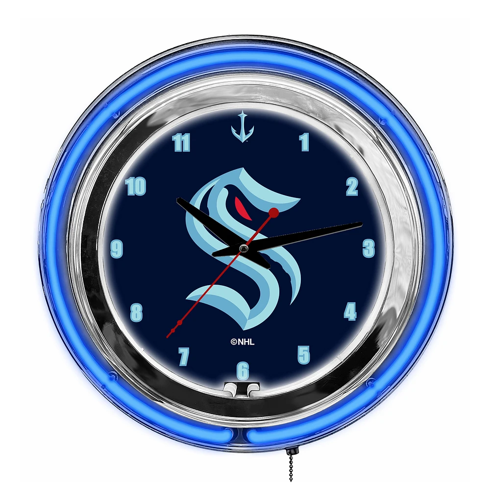 Imperial Seattle Kraken 14'' Neon Clock