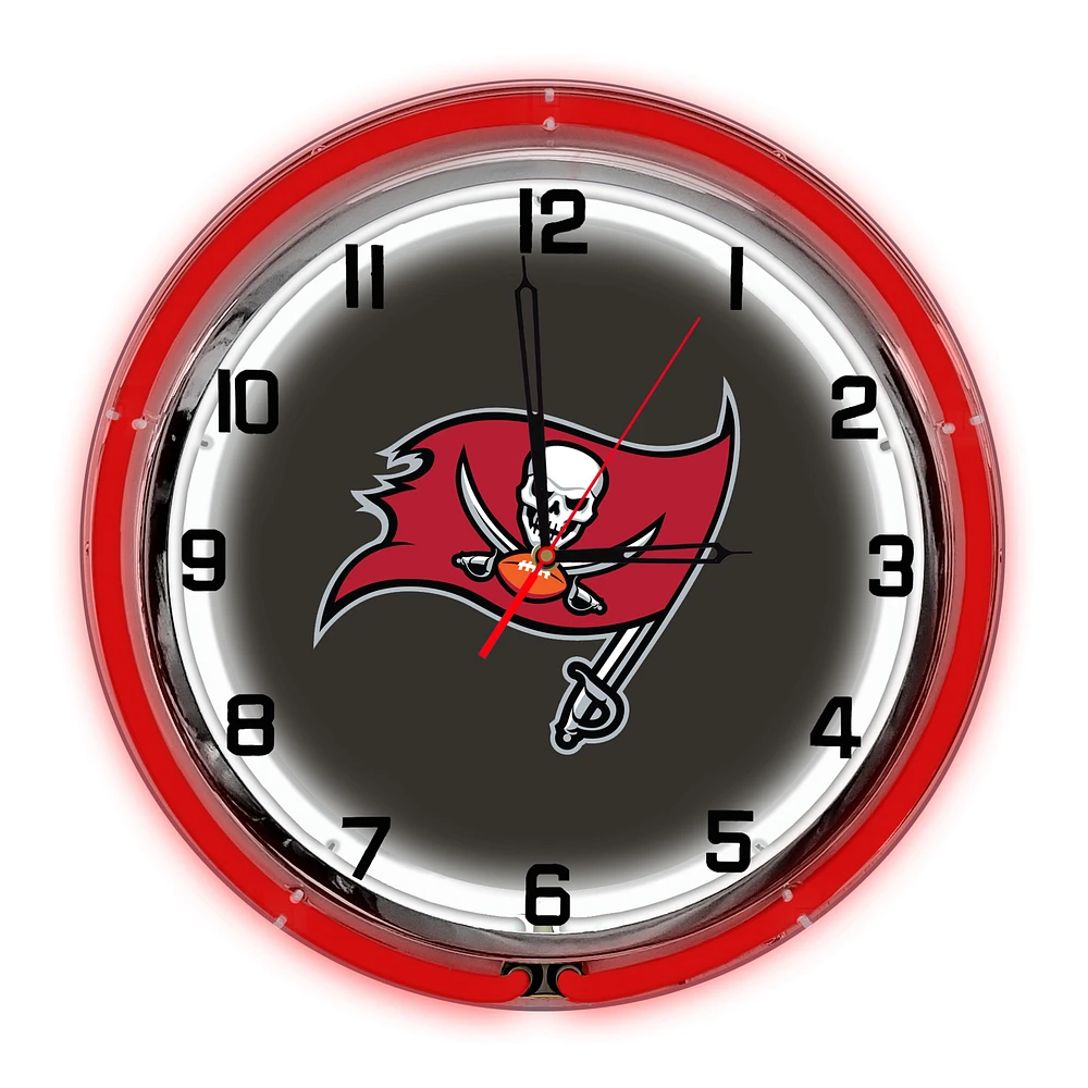Imperial Tampa Bay Buccaneers 18'' Neon Clock
