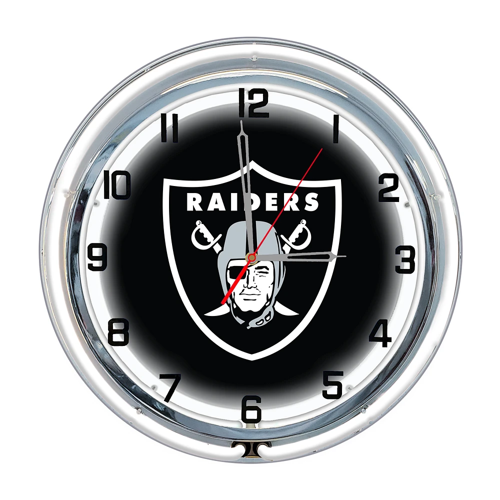 Imperial Las Vegas Raiders 18'' Neon Clock