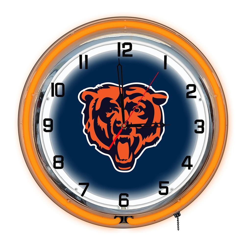 Imperial Chicago Bears 18'' Neon Clock