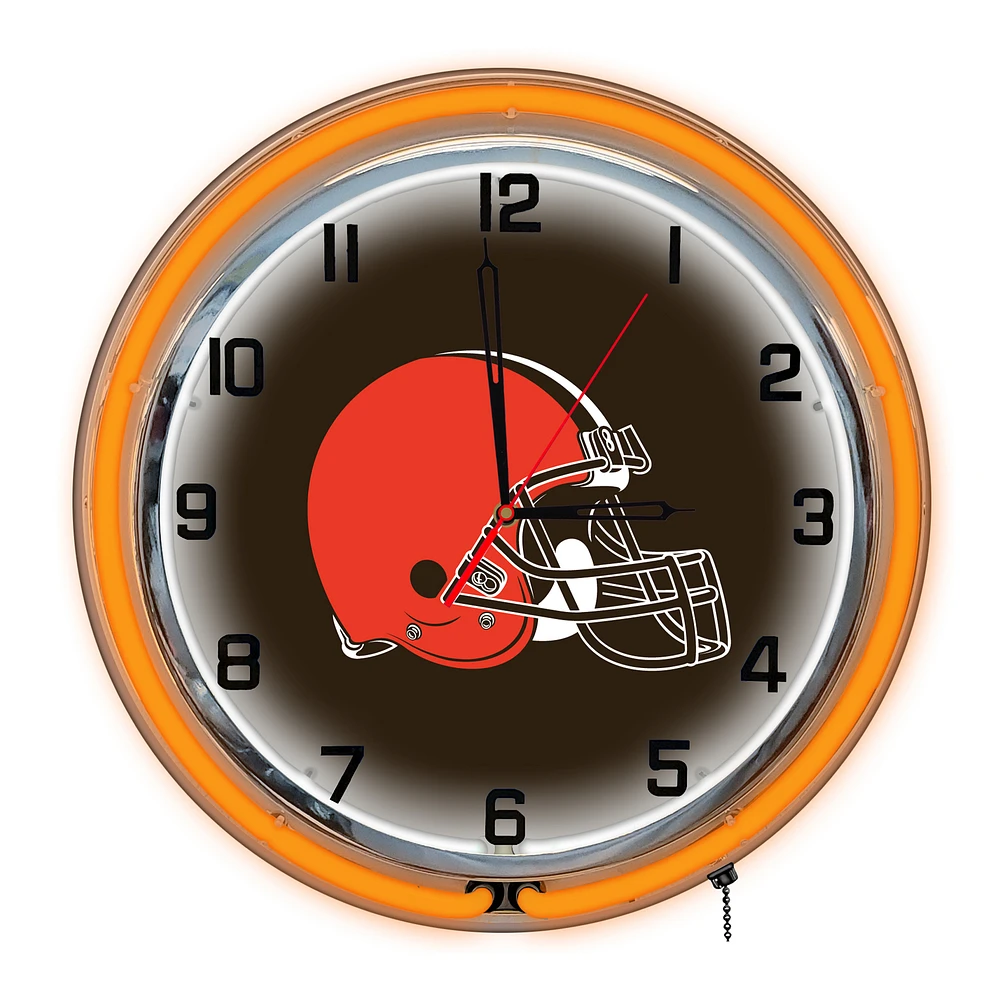 Imperial Cleveland Browns 18'' Neon Clock