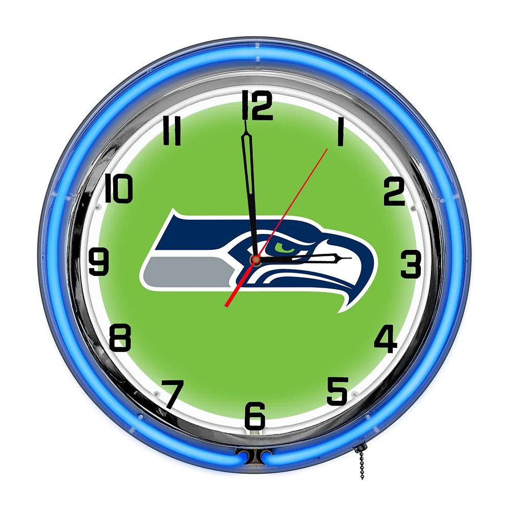Imperial Seattle Seahawks 18'' Neon Clock