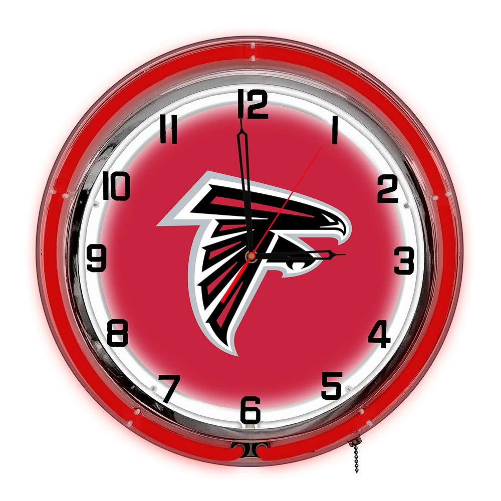 Imperial Atlanta Falcons 18'' Neon Clock
