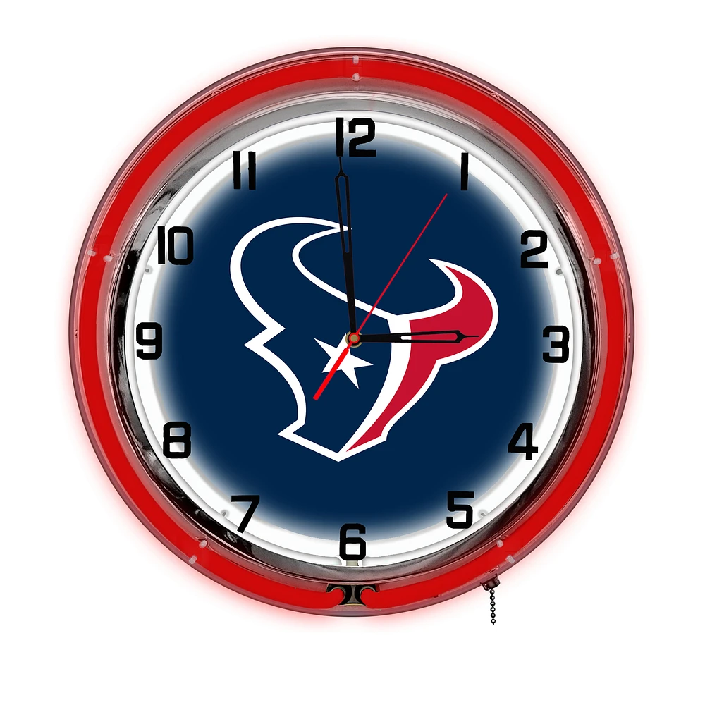 Imperial Houston Texans 18'' Neon Clock