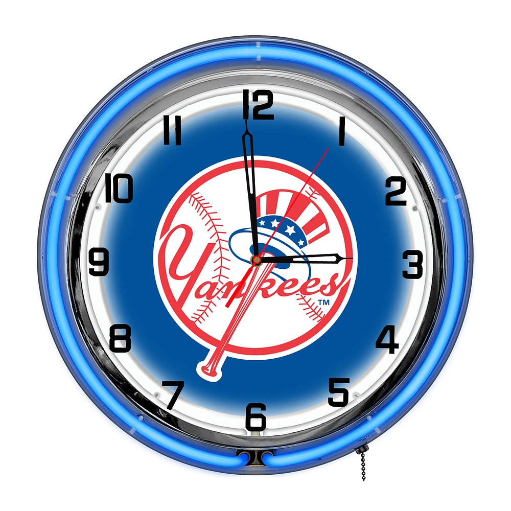 Imperial New York Yankees 18'' Neon Clock