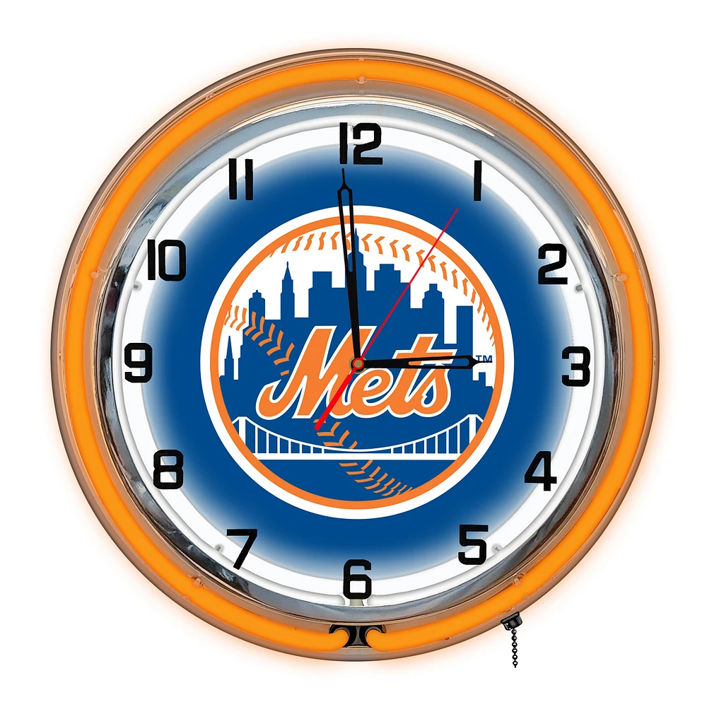 Imperial New York Mets 18'' Neon Clock