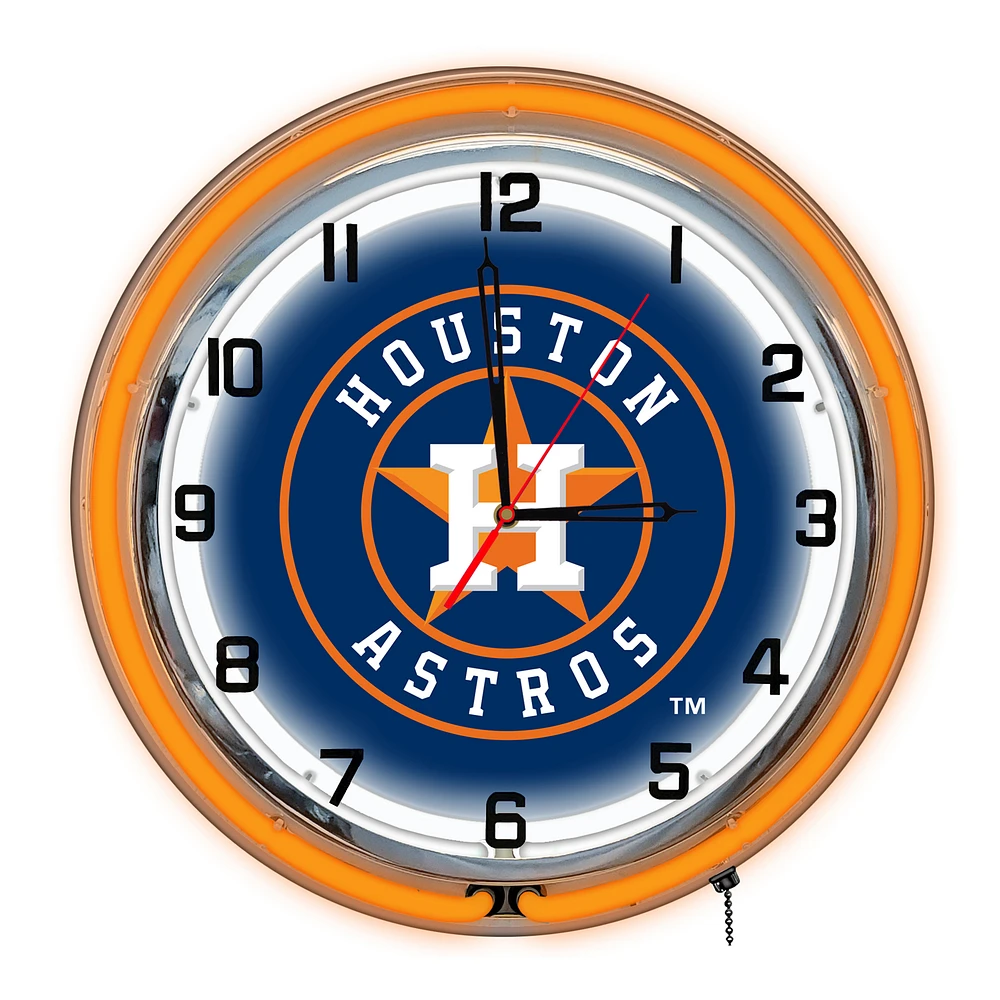 Imperial Houston Astros 18'' Neon Clock