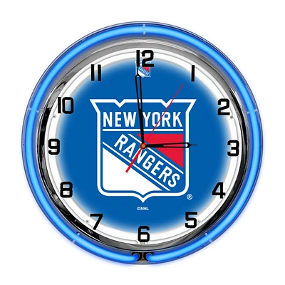 Imperial New York Rangers 18'' Neon Clock