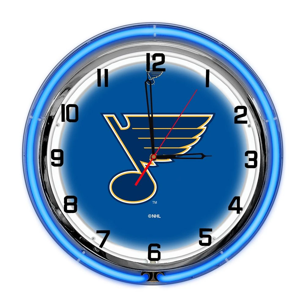 Imperial St. Louis Blues 18'' Neon Clock