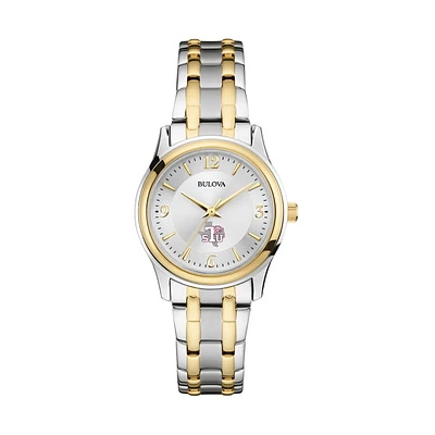 Women's Bulova Silver/Gold Texas Southern Tigers Classic Two-Tone Round Watch