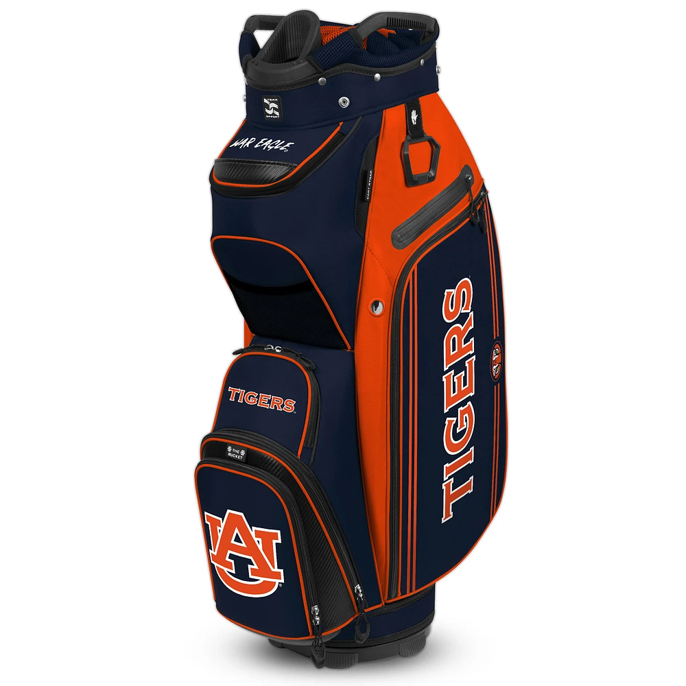 WinCraft Auburn Tigers Bucket III Cooler Cart Golf Bag