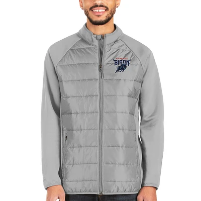 Men's Antigua Silver Howard Bison Altitude Full-Zip Jacket