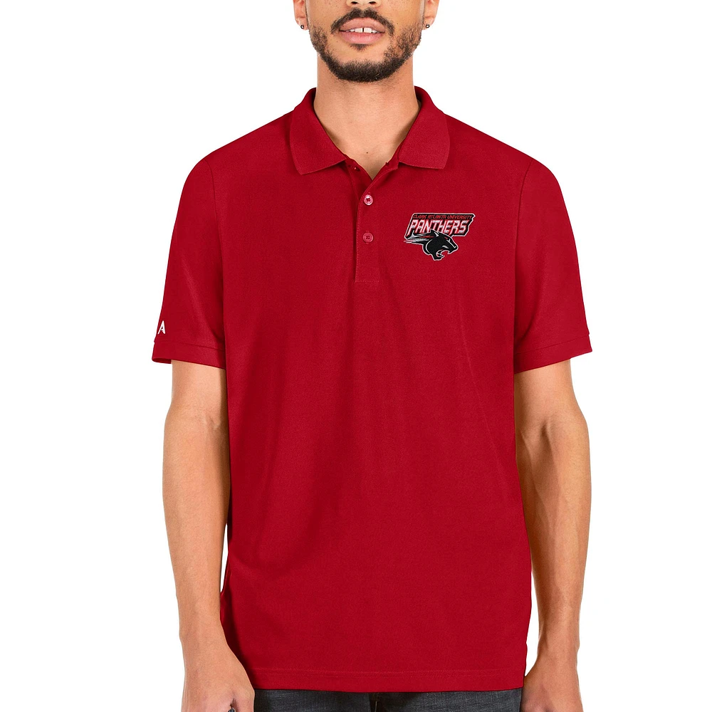 Men's Antigua Clark Atlanta University Panthers Legacy Pique Polo