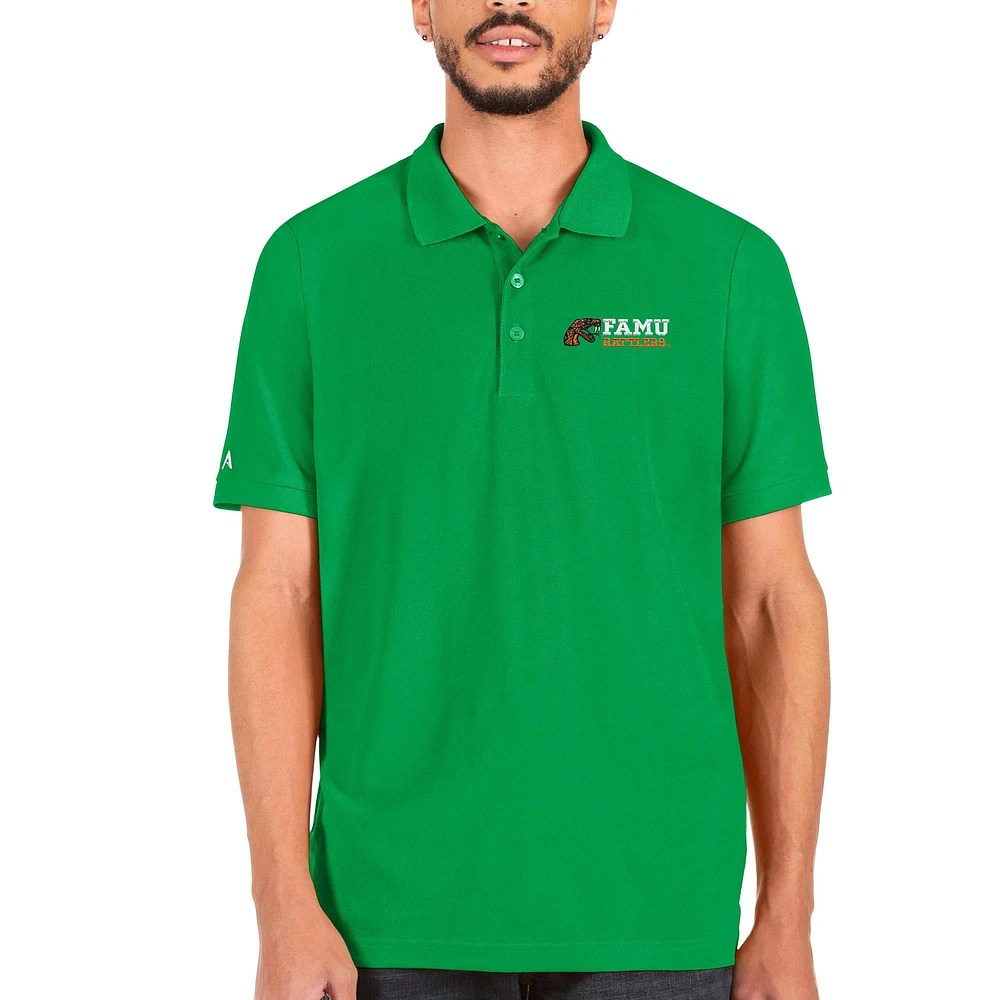 Men's Antigua Florida A&M Rattlers Legacy Pique Polo