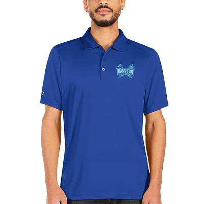 Men's Antigua Royal Hampton Pirates Tribute Polo