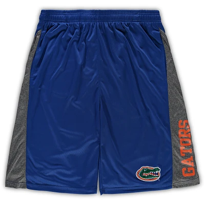 Men's Royal Florida Gators Big & Tall Textured Shorts