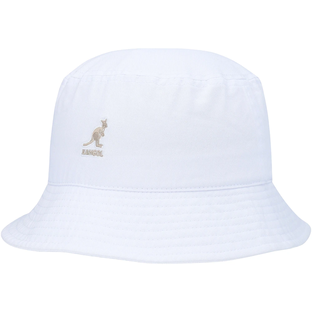 Men's Kangol White Washed Bucket Hat