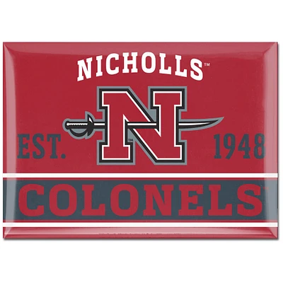 WinCraft Nicholls State Colonels 2.5'' x 3.5'' Fridge Magnet