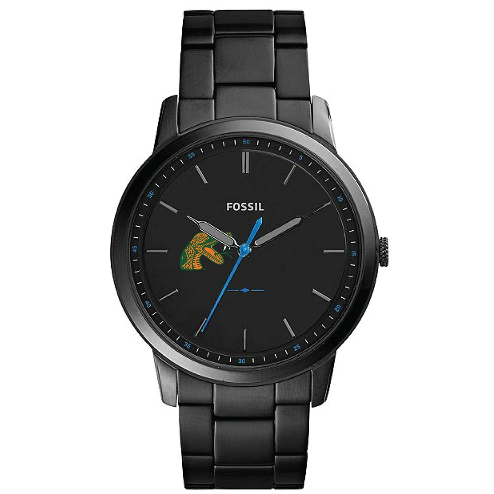 Fossil Florida A&M Rattlers The Minimalist Slim Stainless Steel Watch