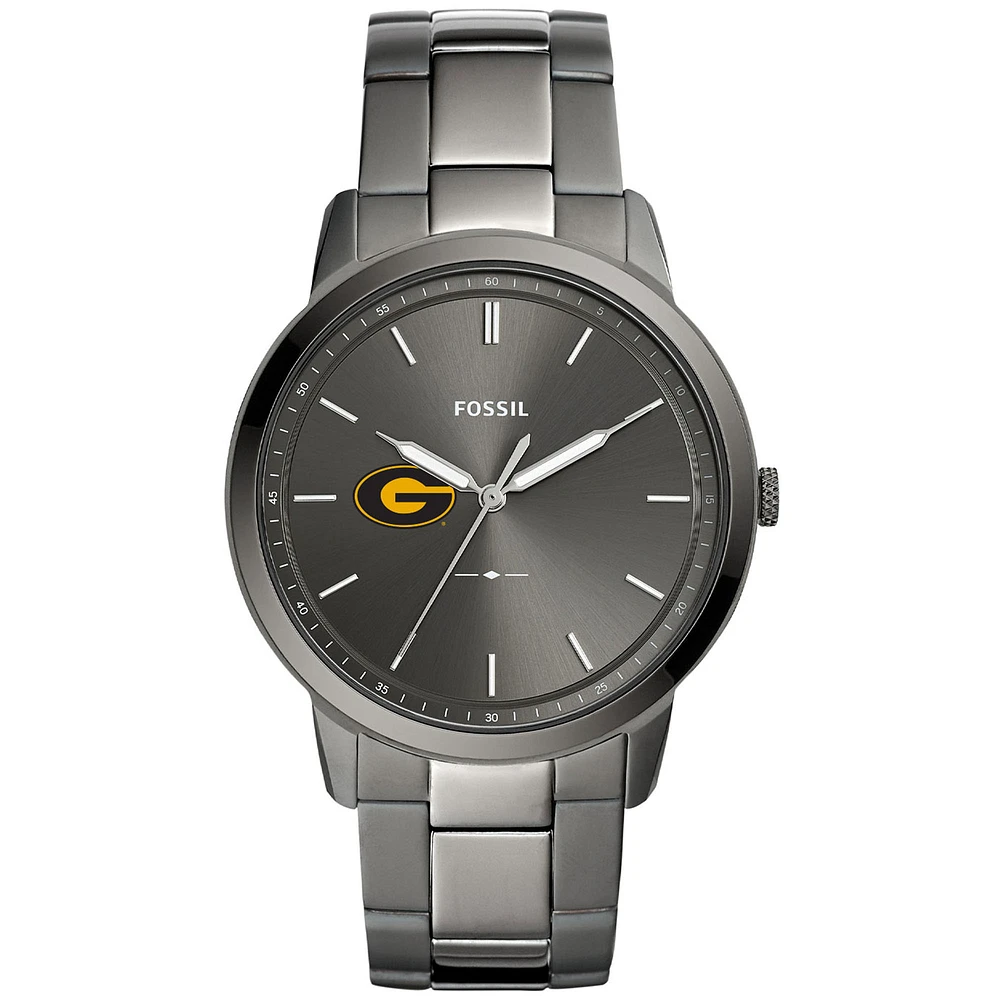 Men's Fossil Grambling Tigers The Minimalist Three-Hand Smoke Watch